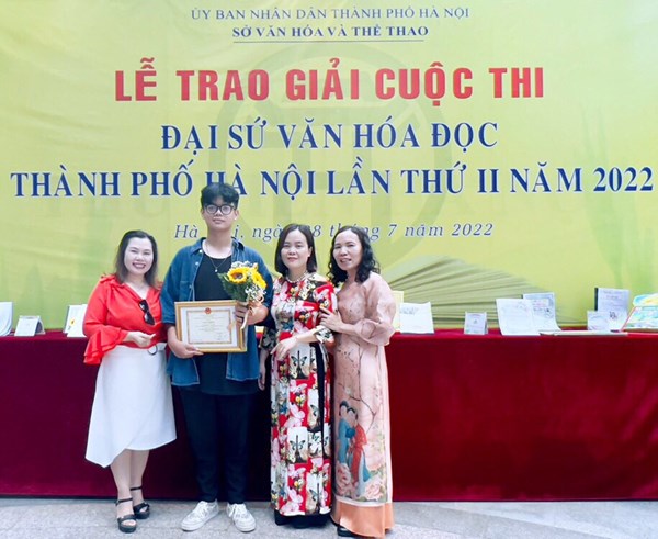 Tin vui về Cuộc thi”Đại sứ văn hoá đọc lần thứ 2 Thành phố Hà Nội năm 2022”
