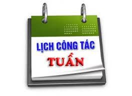 Lịch công tác - Tuần 5 - Năm học 2024-2025