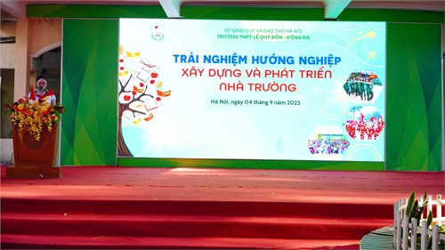 Hoạt động trải nghiệm hướng nghiệp chủ đề  Xây dựng và phát triển nhà trường !