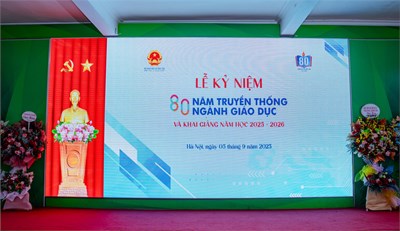 Khai giảng năm học mới 2025 - 2026: Năm học của  Kỷ cương - Sáng tạo - Đột phá - Phát triển 