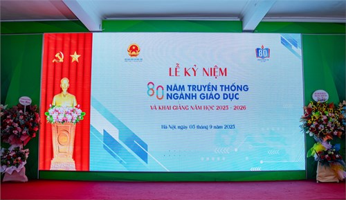 Khai giảng năm học mới 2025 - 2026: Năm học của  Kỷ cương - Sáng tạo - Đột phá - Phát triển 