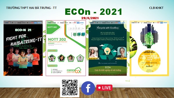 ECO-n 2021 CUỘC THI KHỞI NGHIỆP VÌ MÔI TRƯỜNG