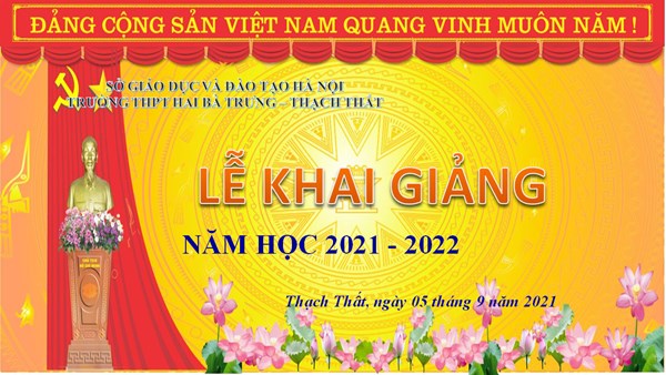 Khai giảng năm học 2021-2022