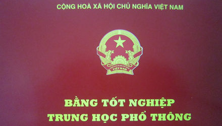 Lịch trả bằng tốt nghiệp cho học sinh k12 mới