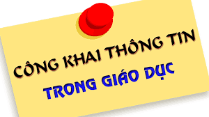 Công khai thông tin trong giáo dục của trường thpt xuân phương năm học 2022-2023