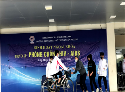 Hoạt động ngoại khoá: Phòng chống HIV/AIDS