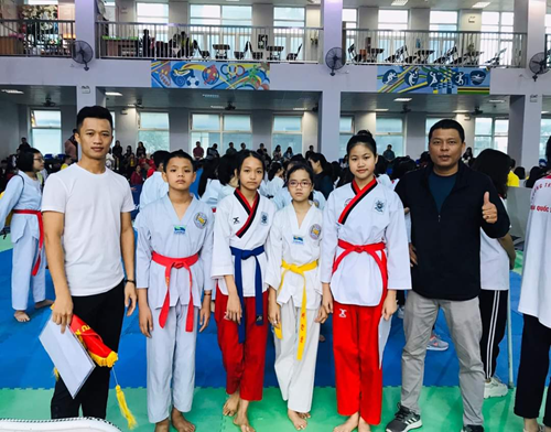 Đại diện trường THCS Nam Từ Liêm đạt thành tích cao giải thi đấu các môn thể thao học sinh quận Nam Từ Liêm
