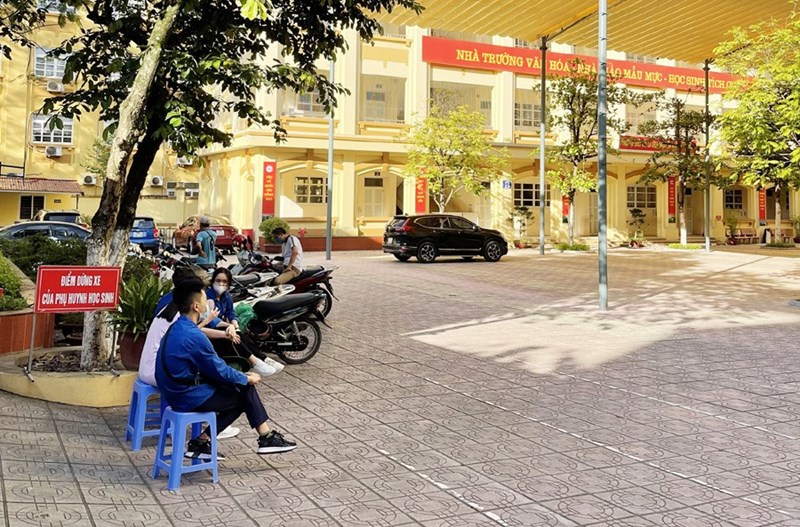 Hỗ trợ điểm chờ cho các điểm thi tuyển sinh vào lớp 10 năm học 2023 - 2024 trên địa bàn quận Thanh Xuân