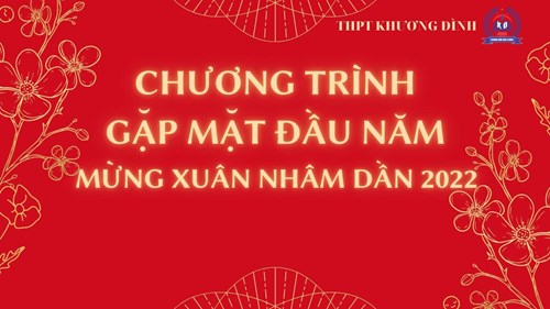 Gặp mặt đầu năm mừng xuân nhâm dần 2022