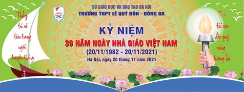 Kỷ niệm 39 năm ngày Nhà giáo Việt Nam ( 20/11/1982 - 20/11/2021)