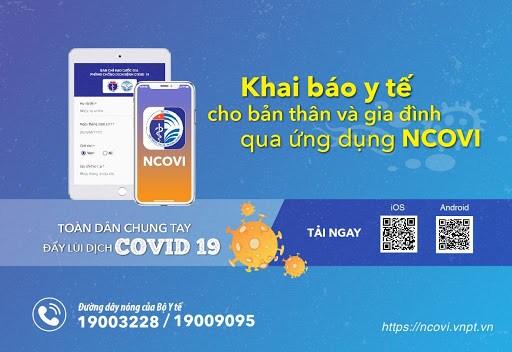Công văn về việc phổ biến và hướng dẫn khai báo sức khỏe tự nguyện để phòng, chống dịch Covid-19.