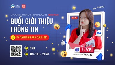 Buổi giới thiệu thông tin tuyển sinh của Chương trình Cử nhân Quốc tế  IBD@NEU - ĐH Kinh tế quốc dân