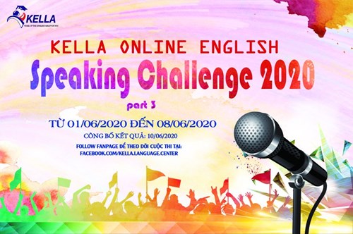 Cuộc thi Tài năng tiếng Anh  KELLA IDOL ONLINE 2020 