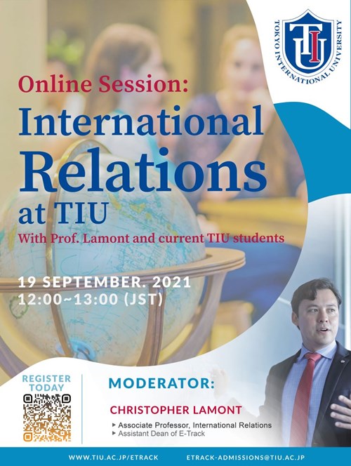 Hội thảo trực tuyến giới thiệu học bổng Đại học Quốc tế Tokyo