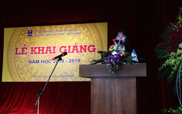 Lễ Khai giảng năm học 2018-2019