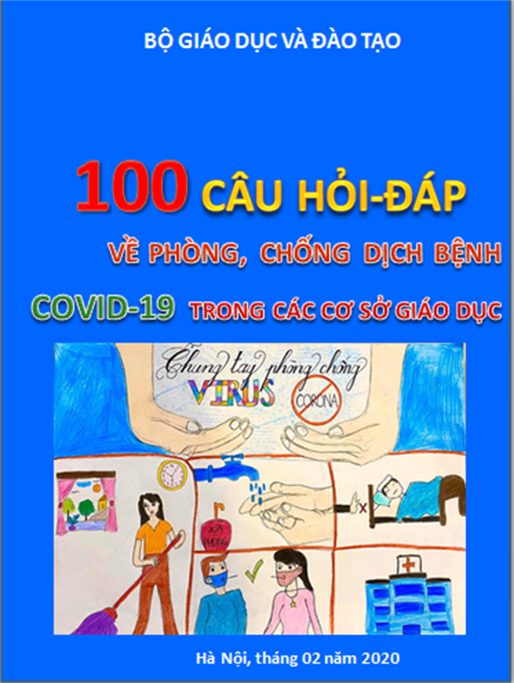 100 câu hỏi đáp về phòng, chống dịch bệnh Covid 19 trong các cơ sở giáo dục