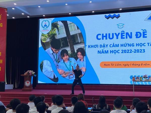 Chuyên đề:   Khơi dậy cảm hứng học tập 