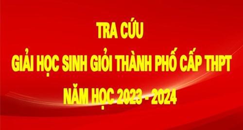 Hà Nội: Công bố giải trong Kỳ thi chọn học sinh giỏi Thành phố các môn văn hóa lớp 12 cấp THPT năm học 2023-2024