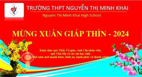 Thư chúc Tết của Hiệu trưởng Trường THPT Nguyễn Thị Minh Khai