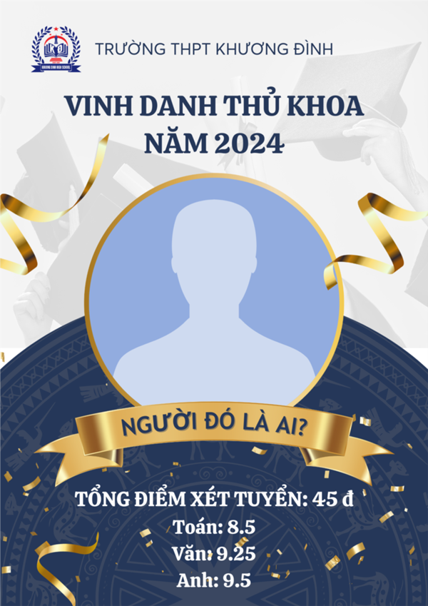 Trường THPT Khương Đình vinh danh học sinh đạt thành tích xuất sắc trong kỳ thi vào lớp 10 năm học 2024 - 2025