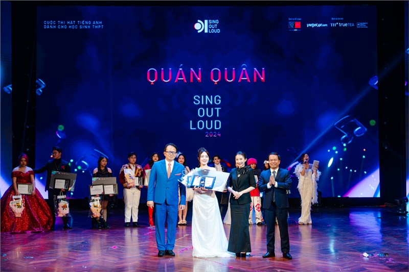 Thí sinh Nguyễn Chí Bảo Ly đến từ THPT Khương Đình góp mặt tại đêm chung kết toàn quốc SING OUT LOUD 2024🔥