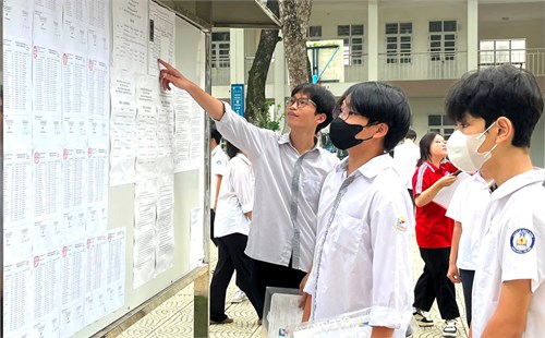 Bản đồ trực tuyến hỗ trợ thí sinh Hà Nội đến các điểm thi tốt nghiệp THPT thêm thuận lợi
