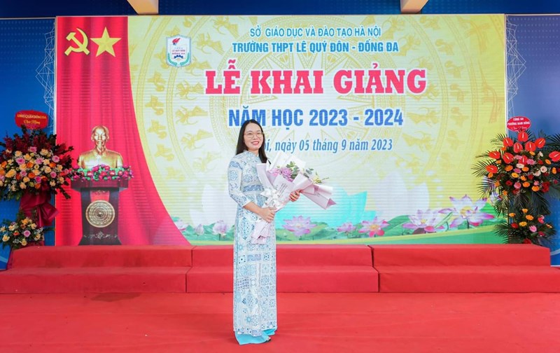 Cô giáo Nguyễn Thị Mến - Bộ môn Sinh học đạt Giải Ba nội dung Kỹ năng ứng dụng CNTT cho giáo viên cấp Thành phố