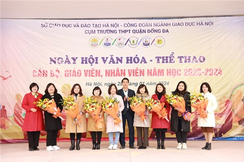 “Ngày hội Văn hóa - Thể thao cụm trường THPT Đống Đa” lan tan tỏa tình yêu thể thao và tinh thần đoàn kết.