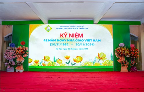 Lễ Kỷ niệm 42 năm ngày Nhà giáo Việt Nam