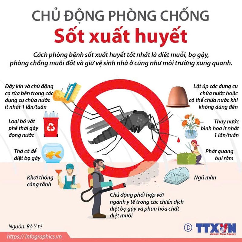 Tăng cường phòng chống Sốt Xuất Huyết