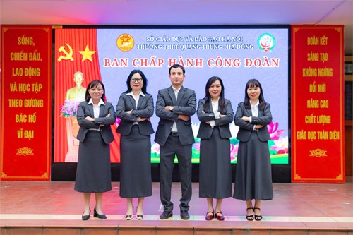 Ban chấp hành công đoàn nhà trường nhiệm kỳ 2023- 2028