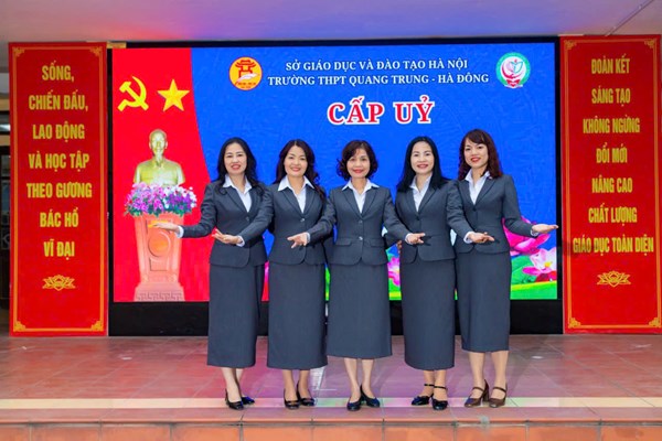 Cấp ủy nhà trường nhiệm kỳ 2020-2025