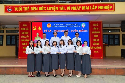 Tổ Lý- Công nghệ - Quốc phòng năm học 2024-2025