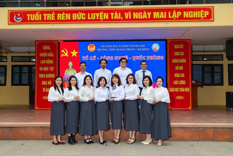 Tổ Lý- Công nghệ - Quốc phòng năm học 2024-2025