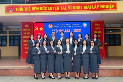 Tổ Toán- Tin năm học 2024-2025