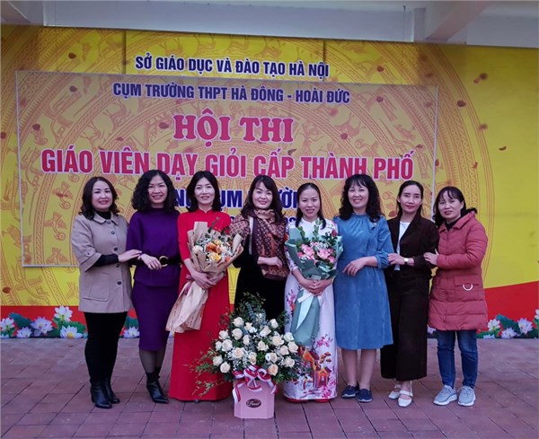 Hội thi giáo viên giỏi cụm Hà Đông-Hoài Đức năm học 2022-2023
