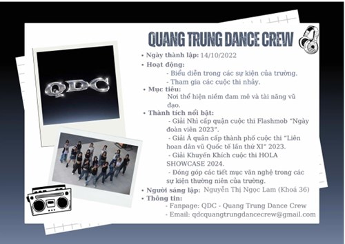 Tổng kết hoạt động của câu lạc bộ Nhảy năm học 2024-2025