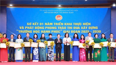 Trường THPT Khương Đình tự hào với thành tích xây dựng  Trường học hạnh phúc 