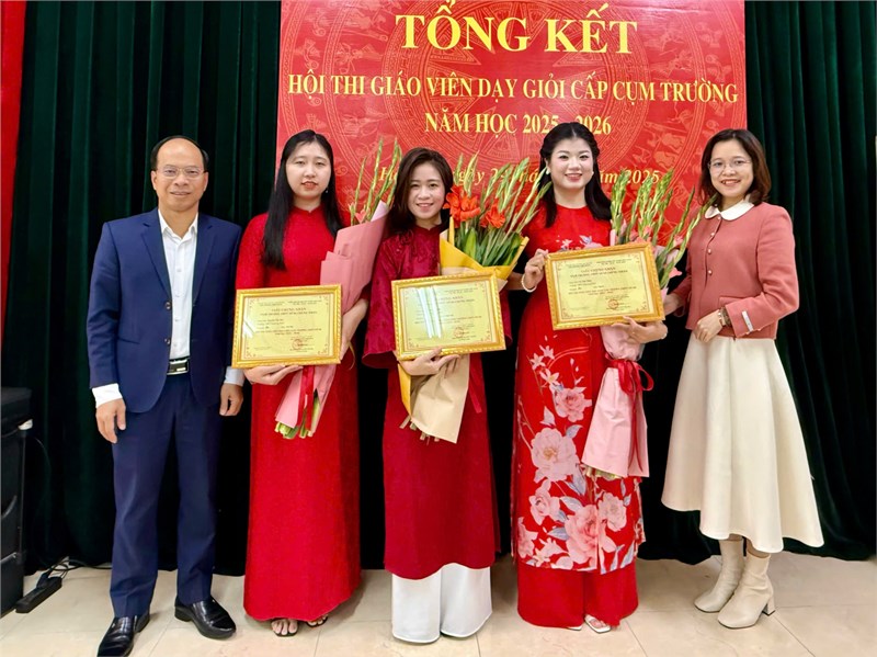 Chúc mừng thành công của Hội thi giáo viên giỏi cụm THPT số 4 năm học 2025 – 2026