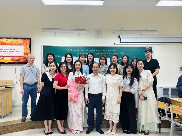 Trường THPT Khương Đình tổ chức hội giảng, thi giáo viên dạy giỏi giỏi lần 2 năm học 2024-2025