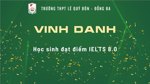 Vinh danh 24 chiến binh IELTS 8.0 của K52