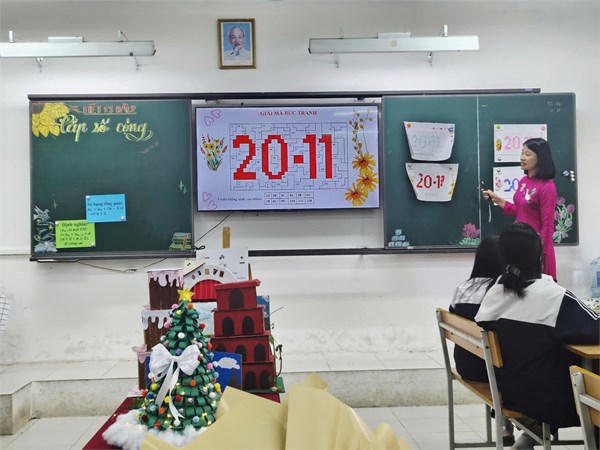 Hội giảng chào mừng ngày Nhà giáo Việt Nam 20/11