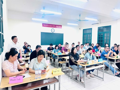 Trường THPT Liên Hà tổ chức gặp mặt CMHS tổng kết năm học 2024-2025