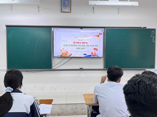 Trường THPT Liên Hà phát động hưởng ứng tuần lễ học tập suốt đời và tổ chức tiết trải nghiệm bằng hình thức trực tuyến với chủ đề  Kỷ luật tự thân 