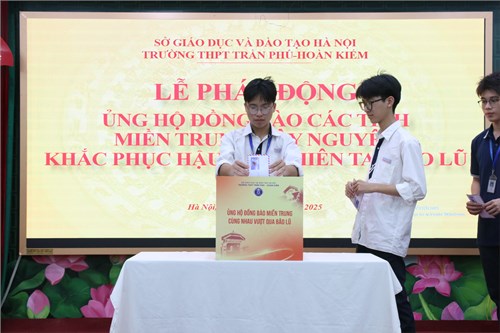 Lễ Phát Động: Chung Tay Hướng Về Đồng Bào Miền Trung - Tây Nguyên Khắc Phục Hậu Quả Thiên Tai