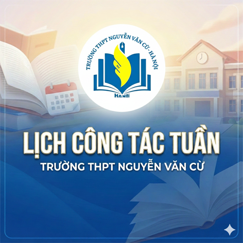 Lịch công tác tuần 19 (12/01 – 17/01/2026)