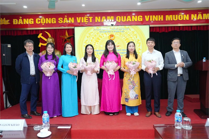 Trường THPT Lê Quý Đôn- Đống Đa ghi dấu ấn tại Hội thi Giáo viên dạy giỏi cấp Thành phố năm học 2025 - 2026