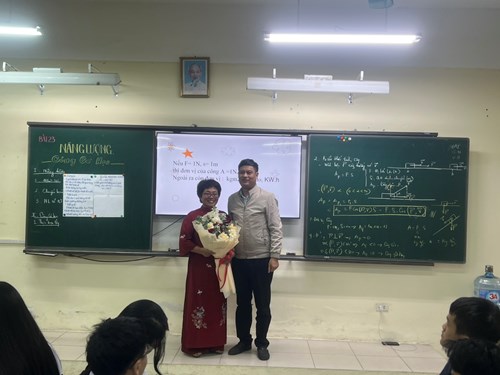 ✨ thao giảng sôi nổi – lan toả năng lượng từ tiết học “công – năng lượng” ✨