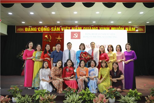 Chi bộ Trường THCS Nam Từ Liêm tham gia Hội thi Bí thư Chi bộ giỏi phường Xuân Phương năm 2023