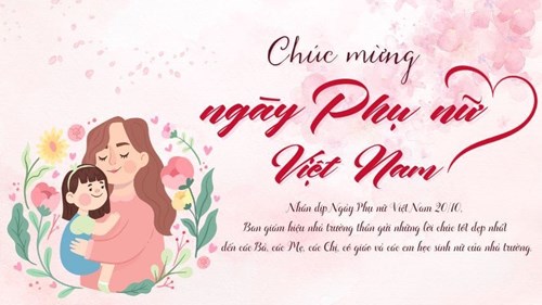 Chúc mừng Ngày Phụ nữ Việt Nam 20/10!